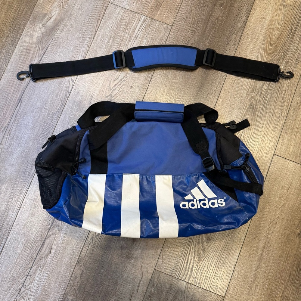 Adidas Blue Duffel Bag - all purpose